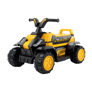 My First 'e-xcavator' Ride-on Quad Bike - with Music & Lights