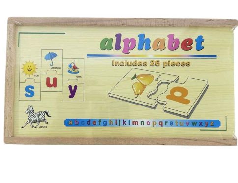My First Wooden Jigsaw Puzzles – Learn the Alphabet or Basic Math