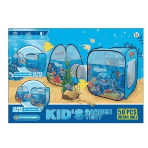 Under the Sea 3-Piece Play Tent & Tunnel Set - with 50 Balls
