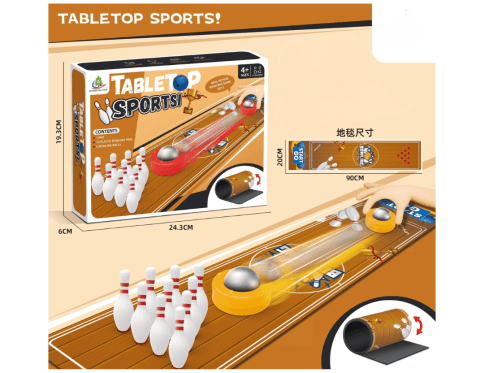 Tabletop Sports Bowling Game Set