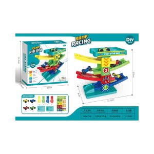 DIY Mini Car Ramp Racer Set