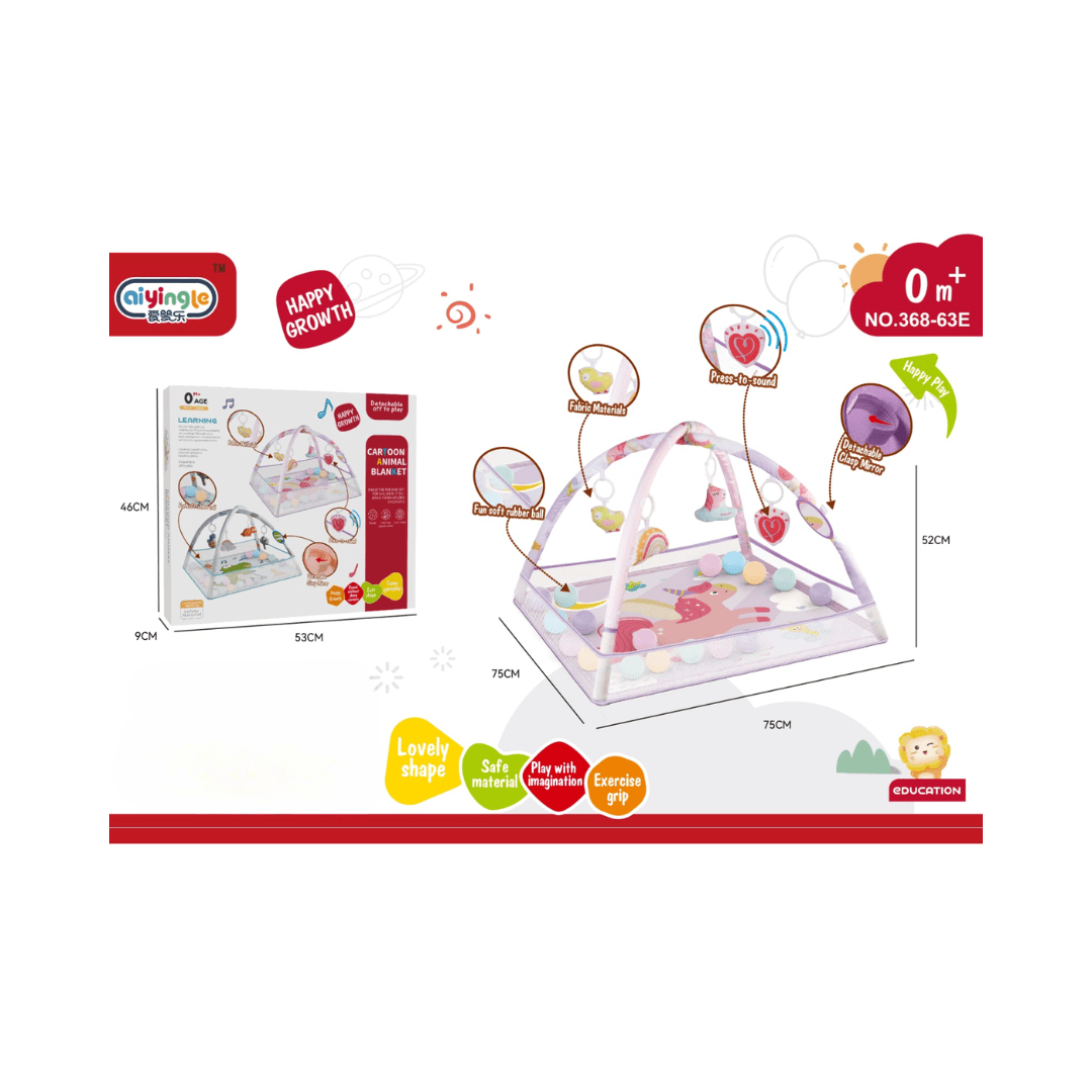 Cartoon Animal Baby Play Mat