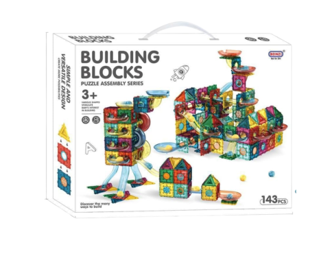 Tiles & Marble Run Building Set – 143-Piece Creative STEM Toy