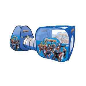 Avengers 3-Piece Pop-Up Play Tent & Tunnel Set - A Superhero Adventure Playhouse