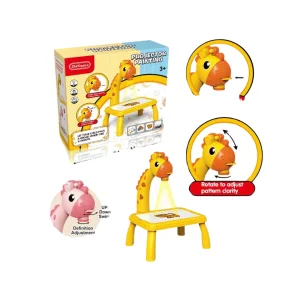 Giraffe Projector Drawing Table for Kids - Learn to Draw with Light