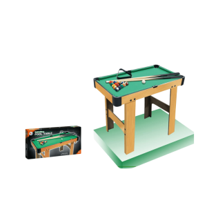 Kids Mini Billiards & Pool Table Set - A Complete Game with Cues and Balls