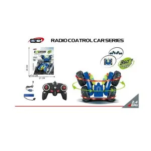 360° Spinning & Flipping RC Stunt Car - A Double-Sided Tumbling Racer