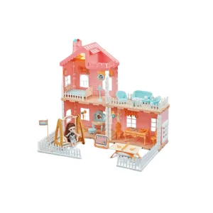Magical Princess Dreamhouse Villa - with Real Mist Spray, Lights, and Furniture
