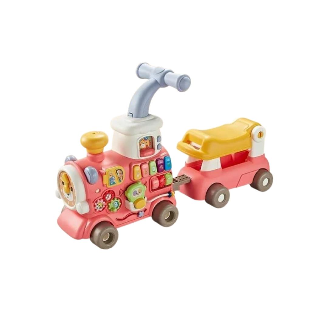 Multifunctional 5 in 1 Baby Walker Train