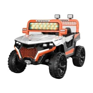 Powerful 2-Seater Ride-on Jeep - with Parental Remote, Lights & Music