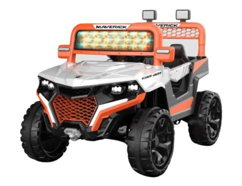 Powerful 2-Seater Ride-on Jeep – with Parental Remote, Lights & Music
