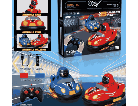 RC Battle Bumper Car with Ejecting Driver – The Ultimate Collision Game