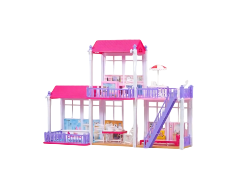 Luxury Dream Dollhouse – 2 Storey Playset