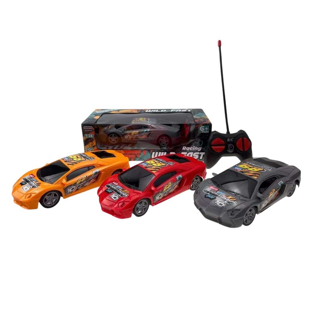 RC Racing Car – 1:24 Scale with Remote Control