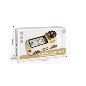 Retro Racing Adventure Tabletop Game - Electric Obstacle Avoidance Car Driving Toy for Kids