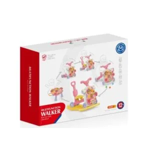 Multifunctional 5 in 1 Baby Walker Train