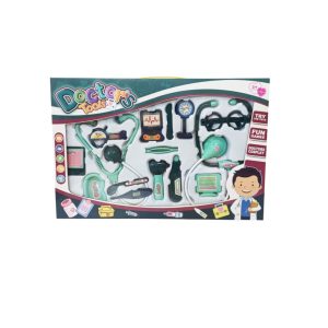 Deluxe Doctor Play Set with White Lab Coat – Realistic Medical Kit with Lights and Sounds for Kids