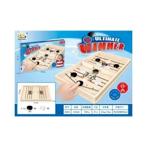 Sling Puck Game – Fun Fast-Paced Wooden Board