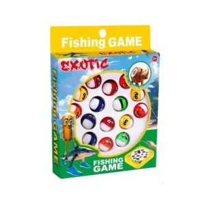 Exotic Electric Rotating Fishing Game with 15 Fish - Interactive Musical Toy for Toddlers