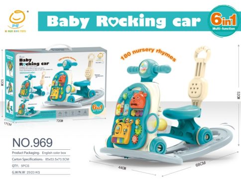 4-in-1 Baby Walker, Ride-on Scooter & Activity Table
